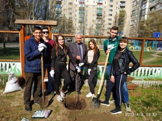 Захід кафедри права до Дня довкілля «Челендж чистоти»